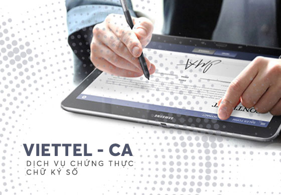 Dịch vụ chữ ký số Viettel (Viettel-CA)